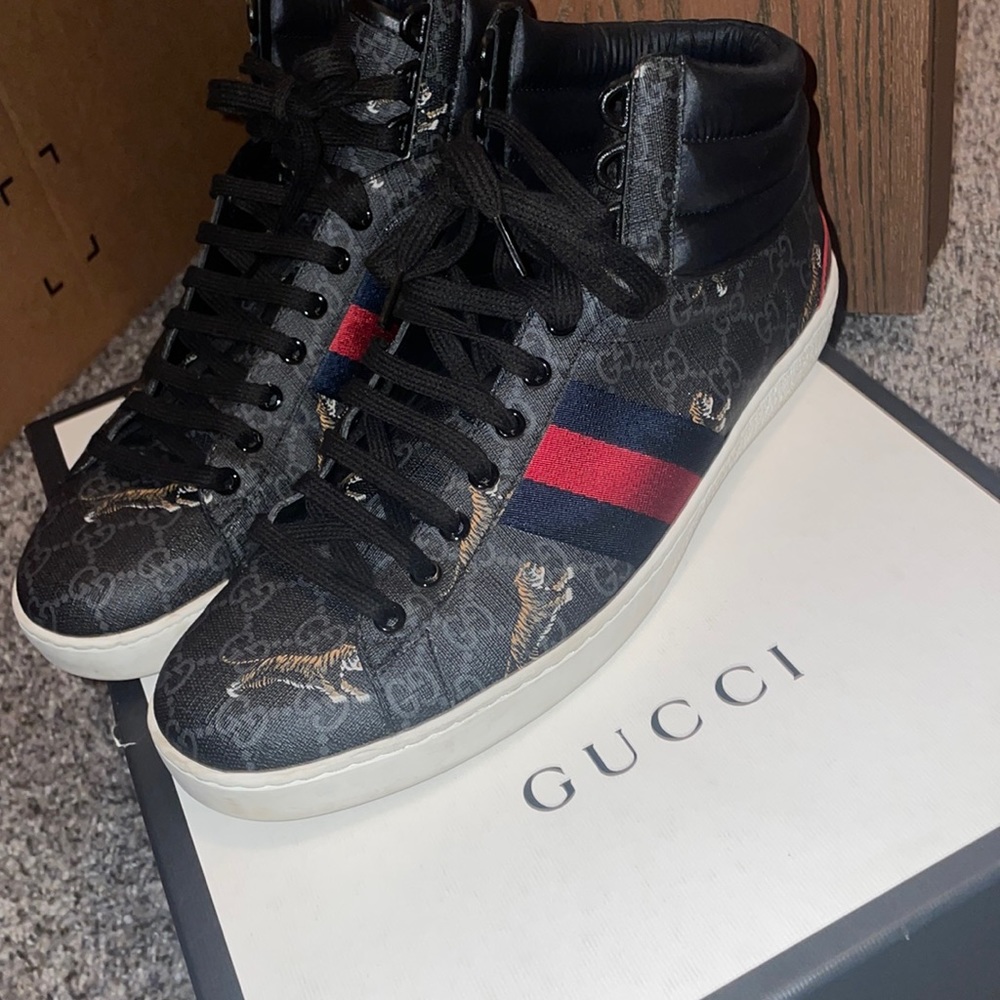 Mens authentic gucci shoes